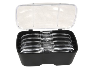 Lupă pentru cap cu 2 LED-uri, reglare cu 5 lentile, GIMA - Img 3