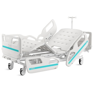 Pat manual de spital cu functii ajustabile, greutate maxima suportata de 250 kg, SAIKANG - Img 3