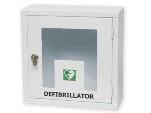 CUTIE METALICA PENTRU DEFIBRILATOR