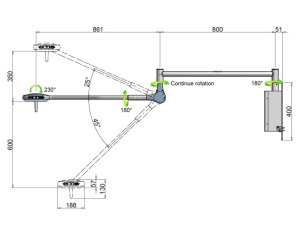 Lampa Led perete - Img 4