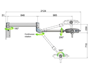 Lumina Led de perete - Img 3