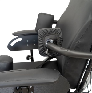 Scaun cu rotile ergonomic cu separator de picioare, frâne pentru însoțitor și centură de siguranță, DIONE – MOBIAK - Img 10