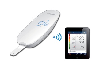 Kit monitor de glucoza fara fir IHEALTH BG5 - Img 2