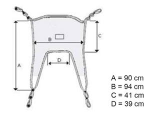Sling pentru elevator - sarcină 250 kg