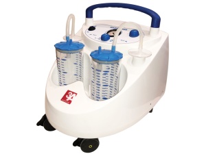 Aspirator chirurgical Maxi Aspeed cu 2 borcane, 230 V, regulator vid, GIMA - Img 1