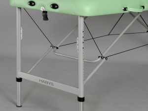 Masă Aero Plus din aluminiu, ajustabilă, cu suport pentru față 2D ERGO, HABYS - Img 4