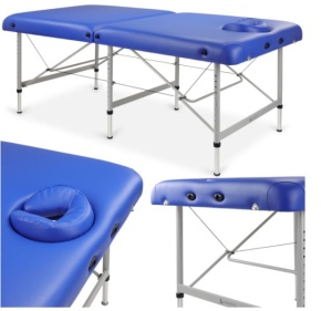 Masă de masaj Struktural, aluminiu, reglare înălțime Fast Lock, 5 cm spumă, 450kg rezistență – HABYS - Img 9