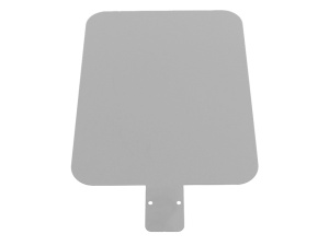 Placa metalica