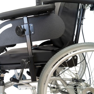 Scaun cu rotile ergonomic cu separator de picioare, frâne pentru însoțitor și centură de siguranță, DIONE – MOBIAK - Img 12