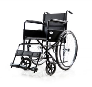 Scaun cu rotile universal STEELMAN ECO pentru persoane cu greutate de până la 120 kg - Img 1