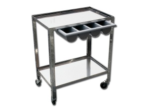 Carucior medical de inox