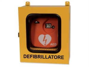 CUTIE METALICA PENTRU DEFIBRILATOR