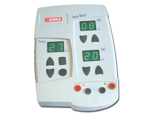 Dispozitiv de electroterapie IONO BASE Plus, 2 canale, Hidrogalvanizare, Tratament Celulită, GIMA
