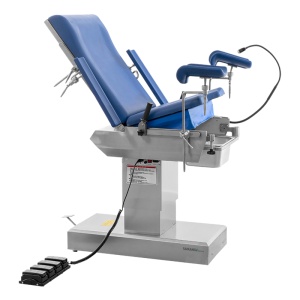 Pat ginecologic actionat prin controler cu pedala, greutate maxima suportata 300 kg, SAIKANG - Img 2