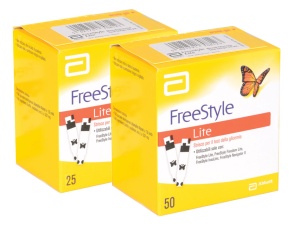 Benzi de testare Abbott Freestyle Lite pentru glucoză în sânge