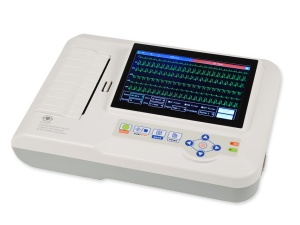 Electrocardiograf cu ecran tactil