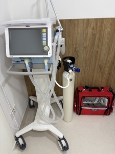 Butelie oxigen medical 2L si regulator pentru RMN / Ventilator – set complet - Img 2