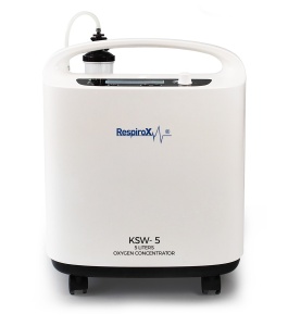 Concentrator de oxigen 93% cu nebulizator incorporat RespiroX - Img 2
