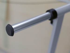Masă de masaj Struktural, aluminiu, reglare înălțime Fast Lock, 5 cm spumă, 450kg rezistență – HABYS - Img 2