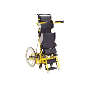 Scaun cu rotile manual pentru copii Hero 3-K, cadru aluminiu, roți 20’’ solid, spătar reglabil, Mobiak - Img 2