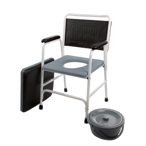 Scaun de toaletă clasic, negru, fără roți – KID-MAN - Img 2