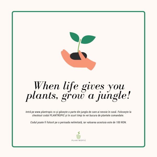 Voucher cadou Plantropic