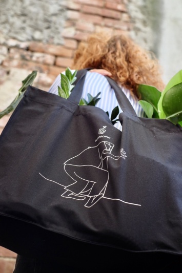 Totebag Plantropic - Negru - Img 5