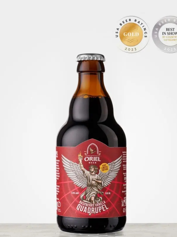 Oriel - Quadrupel: Raspberry - Vanilla