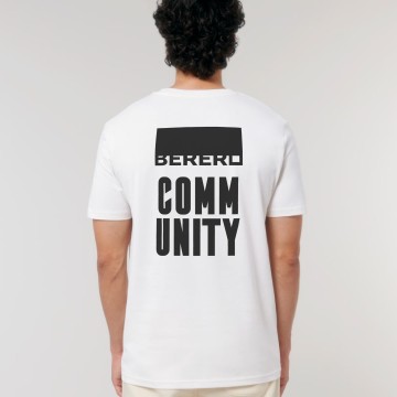 Tricou COMM/UNITY Alb/Galben - Unisex - Img 3