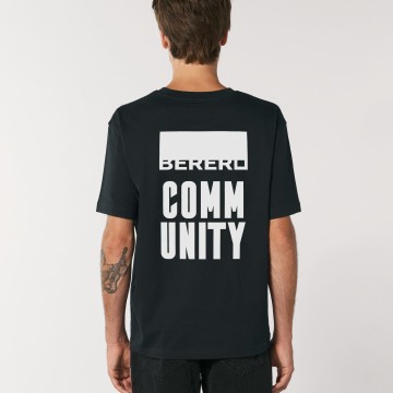 Tricou COMM/UNITY Negru/Verde - Unisex - Img 2