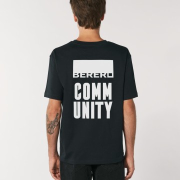 Tricou COMM/UNITY Negru/Galben - Unisex - Img 2