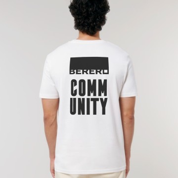 Tricou COMM/UNITY Alb/Verde - Unisex - Img 3