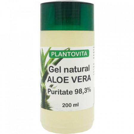 Gel Natural cu Aloe Vera, Puritate 98,3% - 200 ml