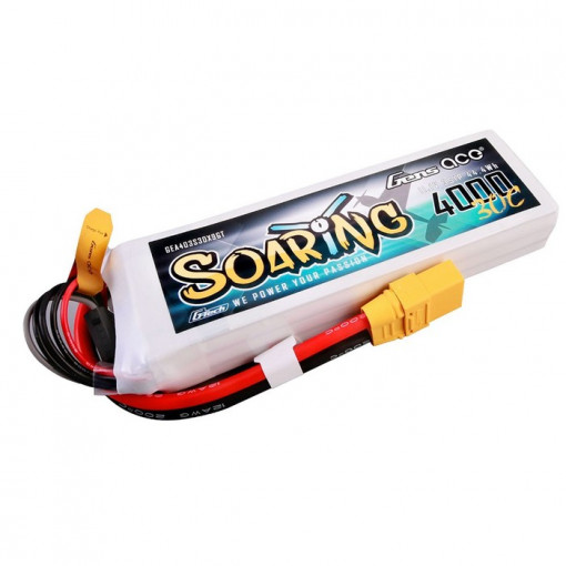 Acumulator LiPo GENS ACE G-Tech Soaring 11.1 V/ 4000 mA/ 30C XT90