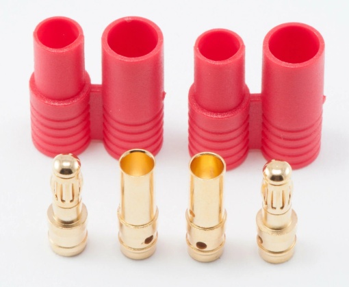 Conector CT-3.5 auriti, cu carcasa (2M + 2T + 2C)