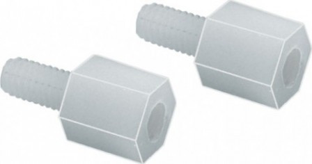 Distantier plastic filet int/ext M3 x 30 mm (10 buc)