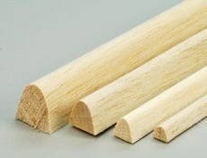 Bagheta balsa bord de atac 12 x 12 x 915 mm Simetric (1 buc)