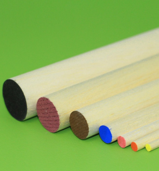 Kerek balsa balsa balsa balsa kerek bot D13 x 900 mm (1 db)
