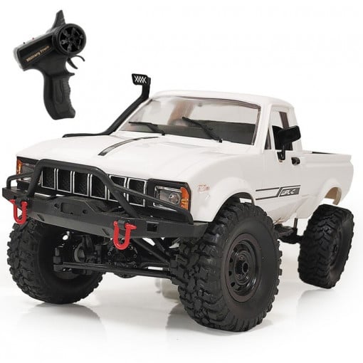 Masina cu radiocomanda WPL C-24, HILUX crawler, Tractiune 4x4, Scara 1:16, Alba