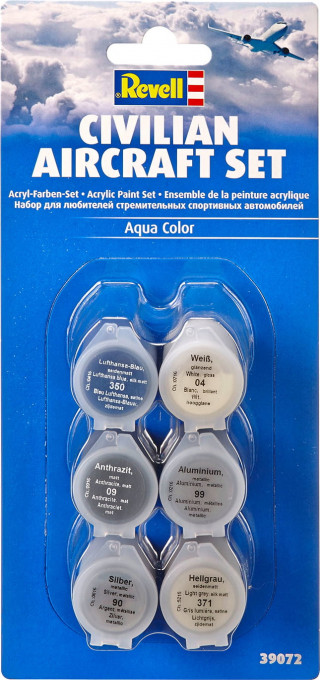 Revell festékkészlet modellek modellezéséhez 6x szín 5 ml