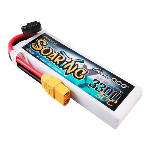 Acumulator LiPo GENS ACE G-Tech Soaring 11.1 V/ 3300 mA/ 30C XT90