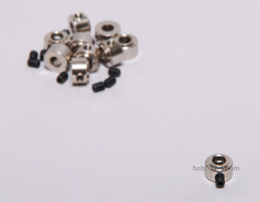 D4,1 mm-es sárgaréz gallér menetes szárral (4 db)