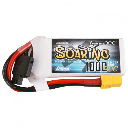 GENS ACE ACE G-Tech Soaring 7.4 V/ 1000 mA/ 30C XT60 LiPo akkumulátor