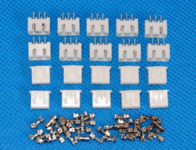 JST XH 3-pin kiegyenlítő csatlakozók 2S 7.4V LiPo 2S akkumulátorokhoz (10 pár) - Img 1