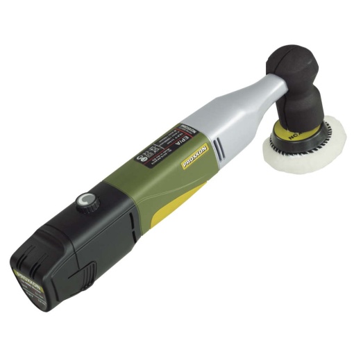 Proxxon 29835, excentrikus polírozógép EP/A akkumulátorral, 1100 - 2600 rpm, + 1x Acuu, töltő, táska és kiegészítők - Img 1