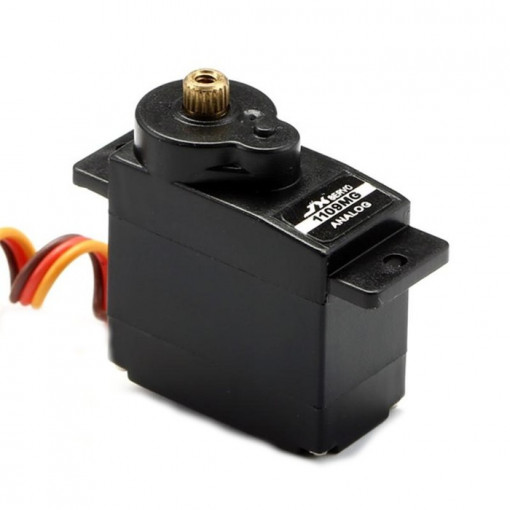 Servo NANO PS-1109MG 2.5 Kg-cm/ 0.10s Analog, cu set de accesorii