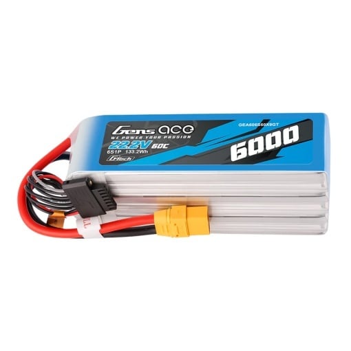 Acumulator LiPo G-Tech GENS ACE 22.2 V/ 6000 mA/ 60C, XT90