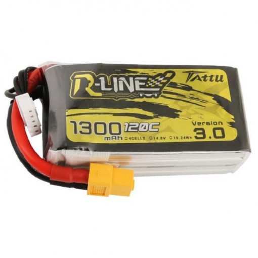 LiPo akkumulátor GENS ACE ACE ACE Tattu R-Line 14,8 V/ 1300 mA/ 120C
