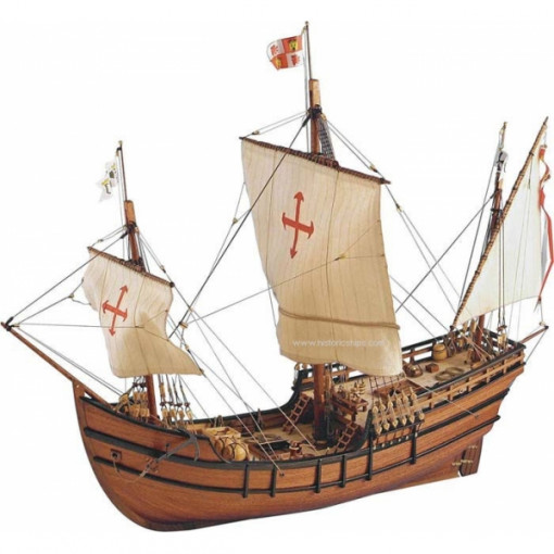 Navomodel macheta Amati PINTA CARAVELA LUI COLUMB 1492 (450 mm)