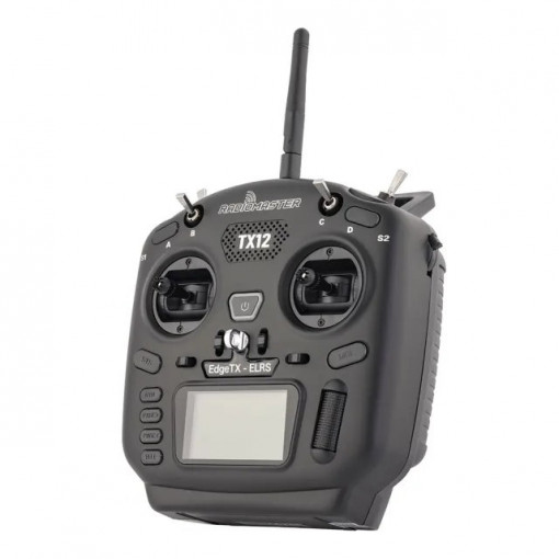 RadioMaster TX12 MKII CC2500, 16 csatorna, EdgeTX (OpenTX kompatibilis), csarnokkal